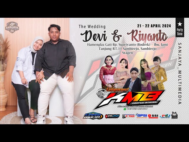 Live KMB GEDRUG SRAGEN || MARGO MULYO AUDIO - Pernikahan " DEVI & RIYANTO " Tanjung 21 April 2024