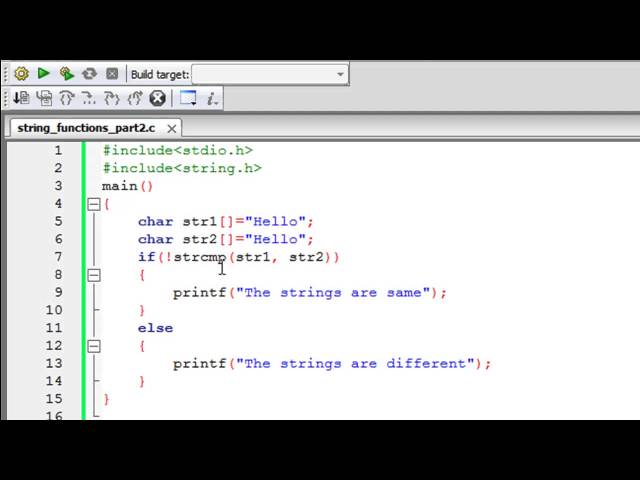 C Programming Tutorial - 63: Predefined String Functions (Part-2)