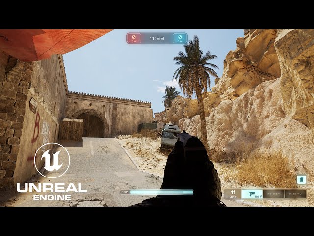 Unreal Engine 5 Dust 2 Demo