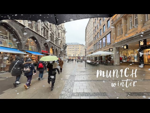 Munich Walking Tour Winter 2023 - City centre and Marienplatz