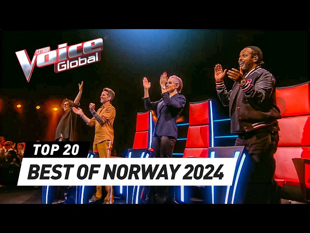 Every 4-CHAIR TURN on The Voice of Norway 2024!