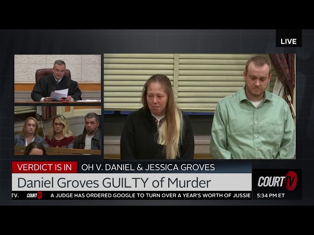 VERDICT: Daniel & Jessica Groves learn their fate for killing infant son Baby Dylan | COURT TV