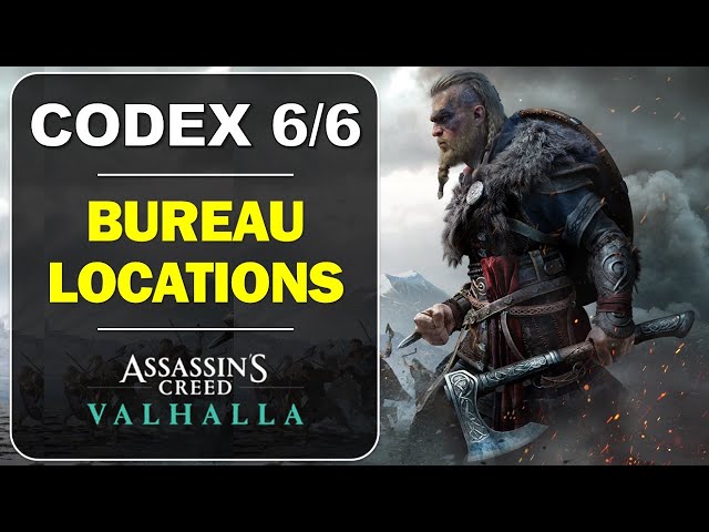 All Codex Pages/ Bureau Locations: A Brief History of The Hidden Ones | Assassin's Creed Valhalla