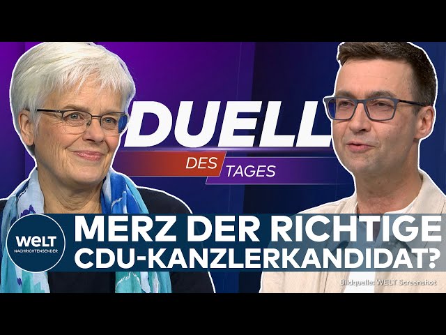 CDU: Friedrich Merz wiedergewählt – Sein Sprungbrett für die Kanzlerkandidatur? | DUELL DES TAGES