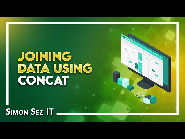 How to Join Data in Microsoft Excel Using CONCAT