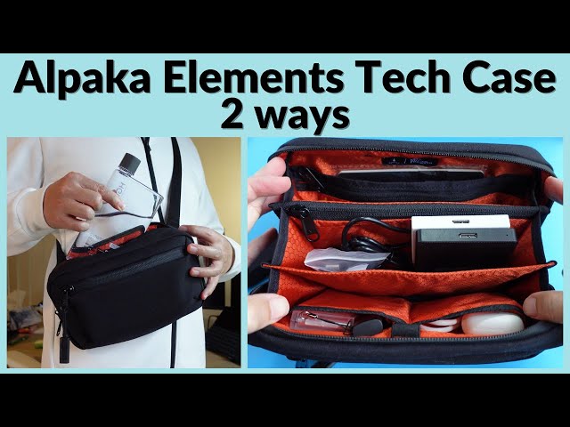 Alpaka Elements Tech Case (User Review) - what’s in my tech bag?