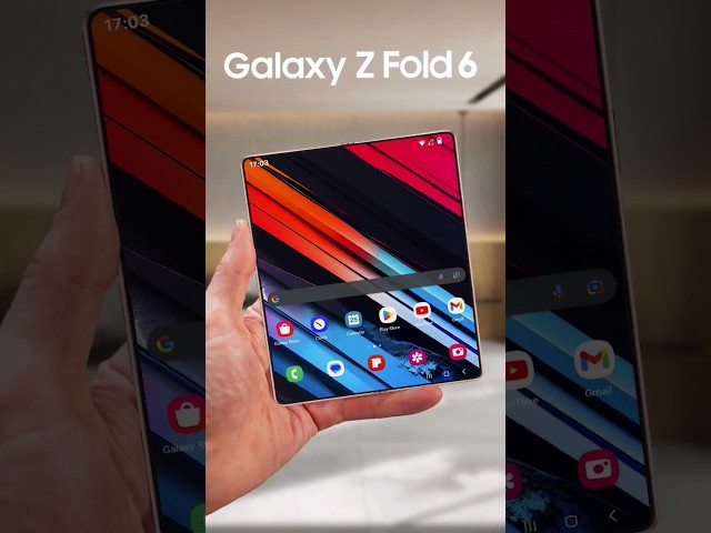 The Samsung Galaxy Z Fold 6 has an epic new feature! #zfold6 #samsungfold6 #fold6