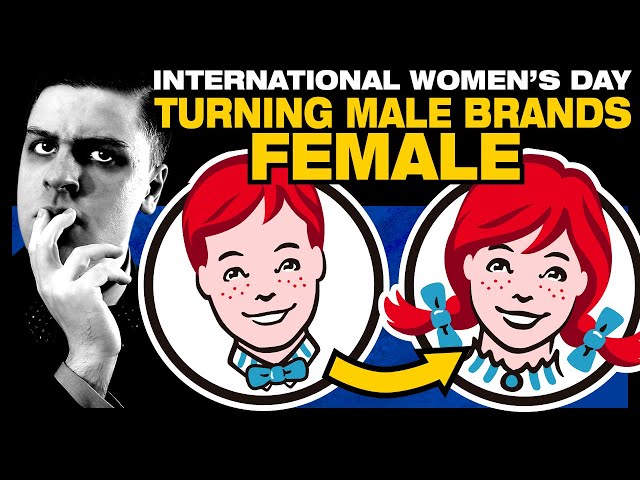 Turning Male Brands Female for International Women's Day