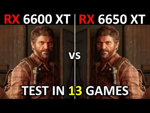 RX 6600 XT vs RX 6650 XT | Test in 13 Games at 1080p | The Ultimate Comparison! 🔥 | 2024