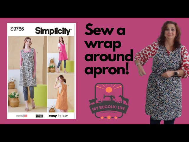 Sewing Simplicity 9766 Wrap Tabard Apron