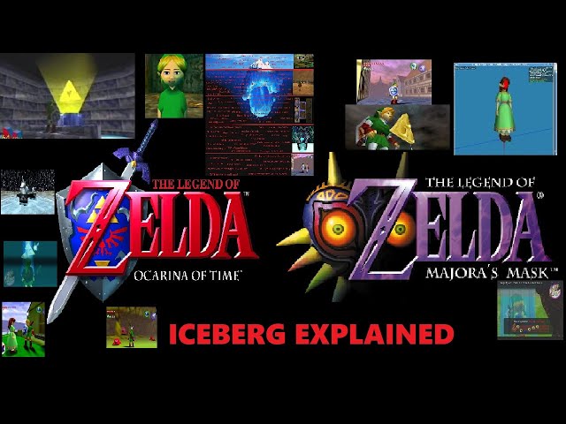 The Legend of Zelda 64 Ocarina of Time/Majora's Mask Iceberg: A Deeper Look