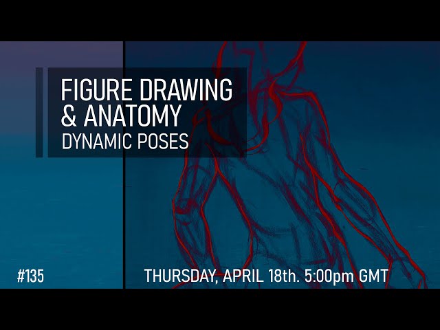 Figure Drawing & Anatomy - Dynamic Poses #135