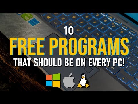 10 FREE PROGRAMS That Should Be On EVERY PC!