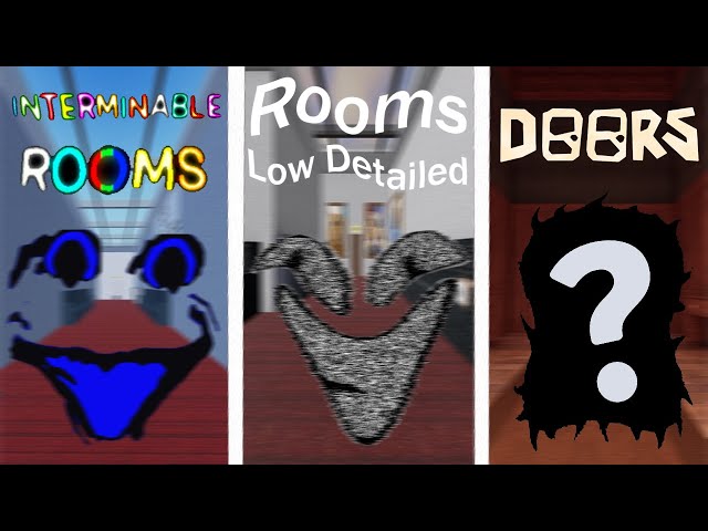 The First Entity in Different Rooms Games + Jumpscares
