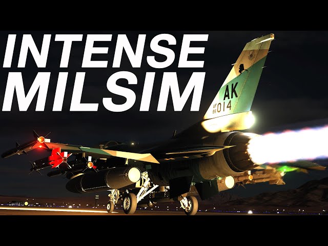 The Most Realistic DCS MILSIM | REAL Pilots - REAL Controllers - INTENSE Avgeeks!
