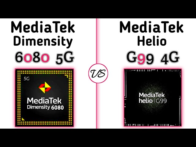 MediaTek Helio G99 vs MediaTek Dimensity 6080 || what's a better For Mid-range Gaming !?