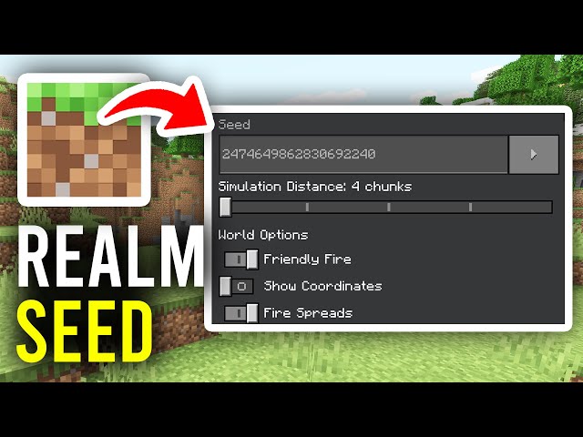 How To Find Realm Seed In Minecraft Bedrock - Full Guide