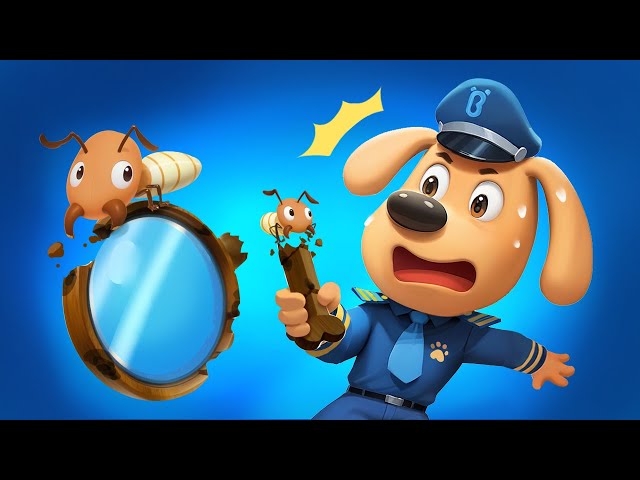 Be Careful of Termites, Sheriff! | Safety Cartoon | Kids Cartoon | Sheriff Labrador | BabyBus