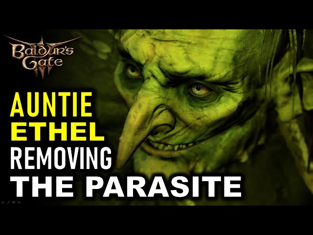 What happens if you allow Auntie Ethel to remove Illithid Tadpole Parasite | Baldur's Gate 3 (BG3)