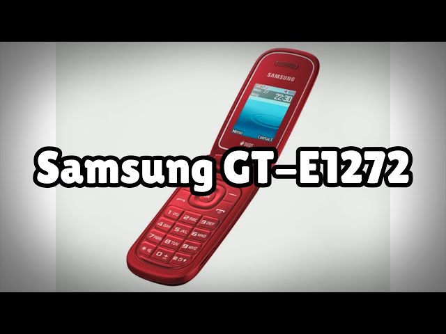 Photos of the Samsung GT-E1272 | Not A Review!