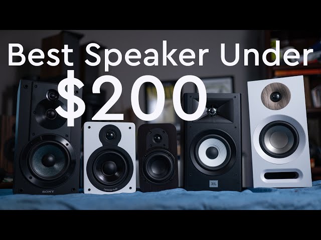 Best Speaker Under $200 Edition 2 - JBL vs Sony vs Jamo vs Micca vs Cambridge Audio Speaker Shootout