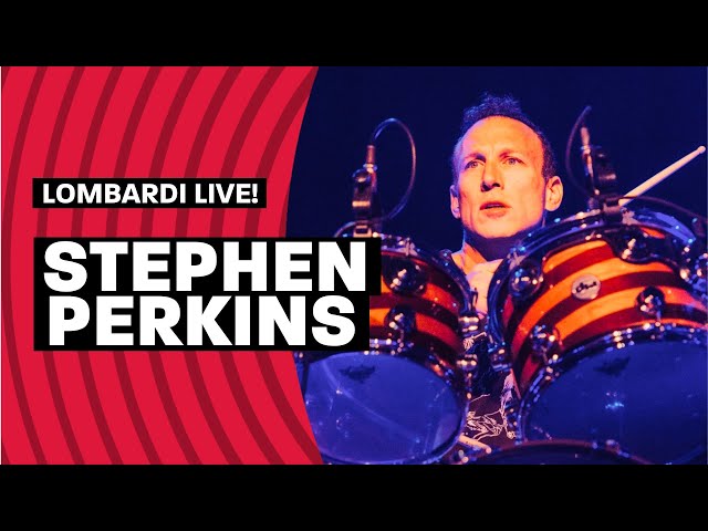 Lombardi Live! featuring Stephen Perkins (Episode 82)