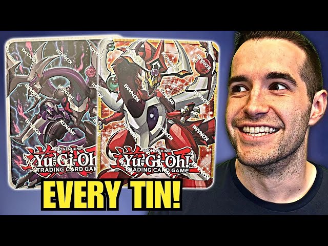 Opening EVERY 2015 Yugioh Tin EVER MADE!
