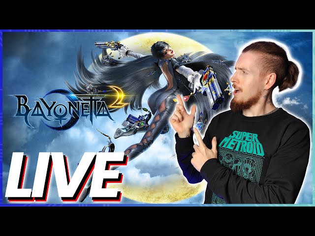 Playing Bayonetta 2 For The First Time // LIVE Nintendo Switch