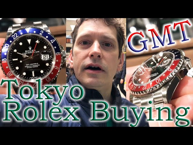 Coming to Tokyo, Japan to Buy His First Rolex: a GMT Master II Ref. 16710