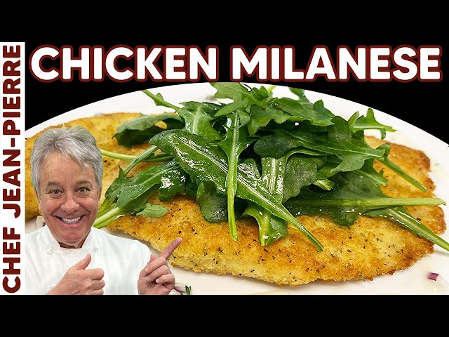 My Favourite Chicken Recipe, Chicken Milanese - Chef Jean-Pierre