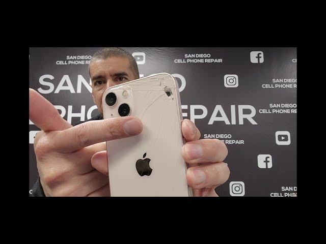 How to Repair iPhone Back Glass using Laser Machine | Mail in Service