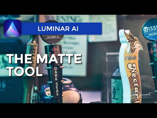 The Matte Tool - Luminar AI
