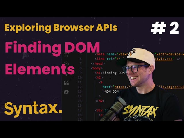 Finding Elements in the DOM with JavaScript