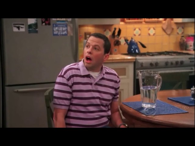 Two and a Half Men - Alan Got Caught Playing Cousteau [HD]