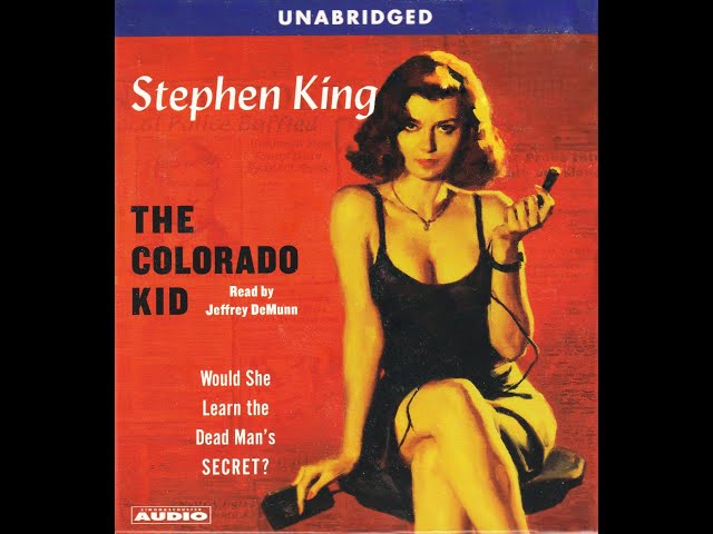 Audio Book "The Colorado Kid" by Stephen King Read by Jeffrey DeMunn 2005 Unabridged