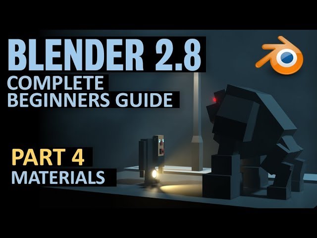 Complete Beginners Guide to Blender 2.8 | Free Course | Part 4 | Materials