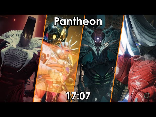We cleared pantheon in 17 minutes