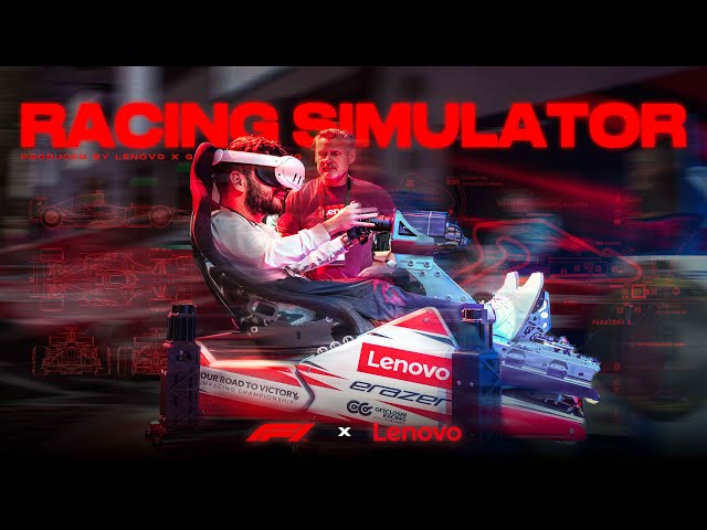 The MOST REALISTIC F1 Racing Simulator! - Powered by Lenovo