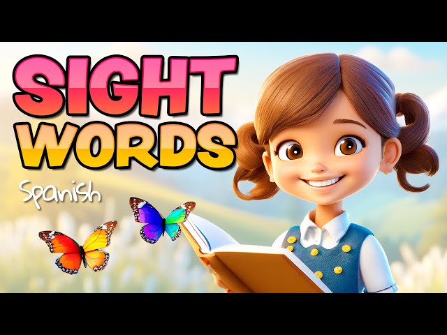 Spanish Sight Words for Kindergarten ✅