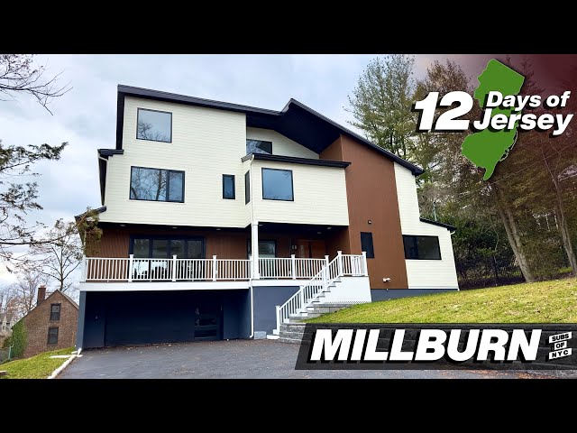 Tour a Modern Millburn NJ New Construction Home for the #12DaysofJersey