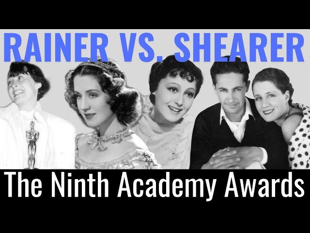 Luise Rainer Defeats Norma Shearer | Best Actress Oscar 1937