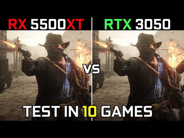 RX 5500 XT vs RTX 3050 | Test in 10 Games | in 2022