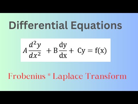 Differential Equation Intro.