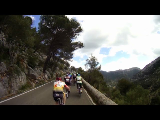 60 Minute Intervall Cycling Trainer Workout Majorca Full HD No Sound
