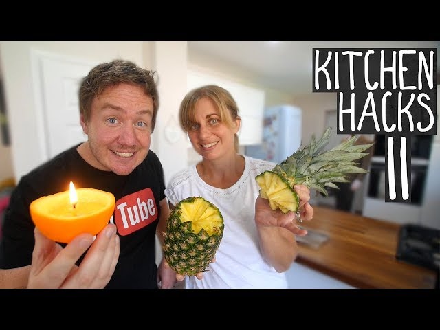 We tested Viral Kitchen Hacks | Can you make a candle from an Orange?