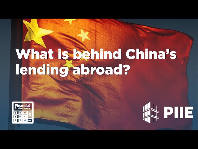 What is behind China’s lending abroad?