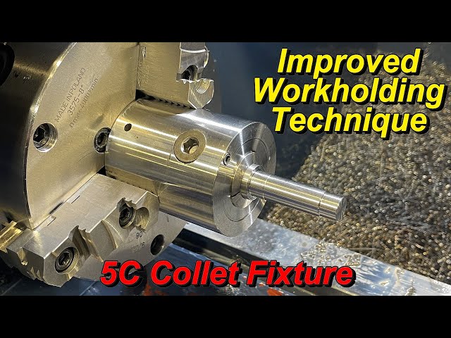 CNC Machined Pinions Modified & Improved Workholding Fixture