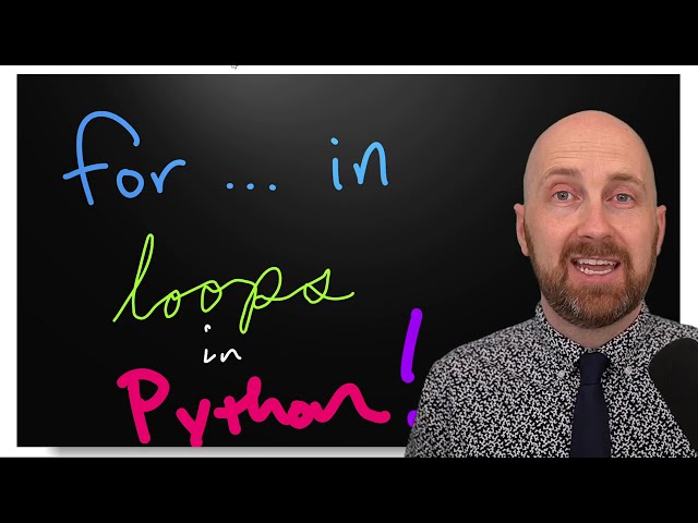 for..in loops in Python for iterating through collections of values or indices within a range