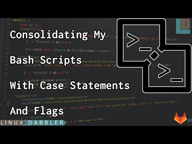 Using Case Statements and Flags to Consolidate My Bash Scripts