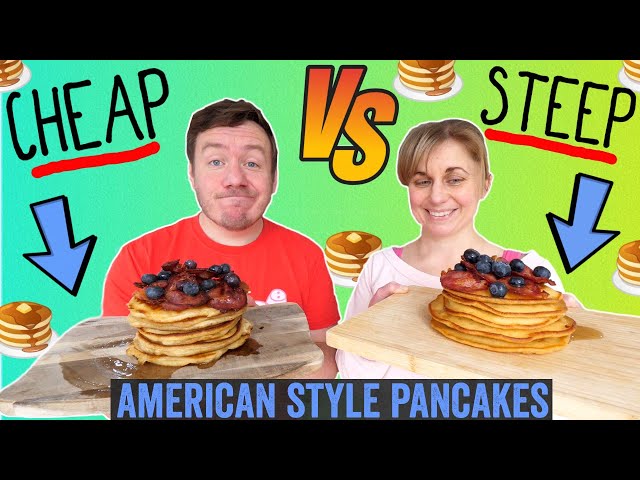 Cheap VS Expensive Pancakes
